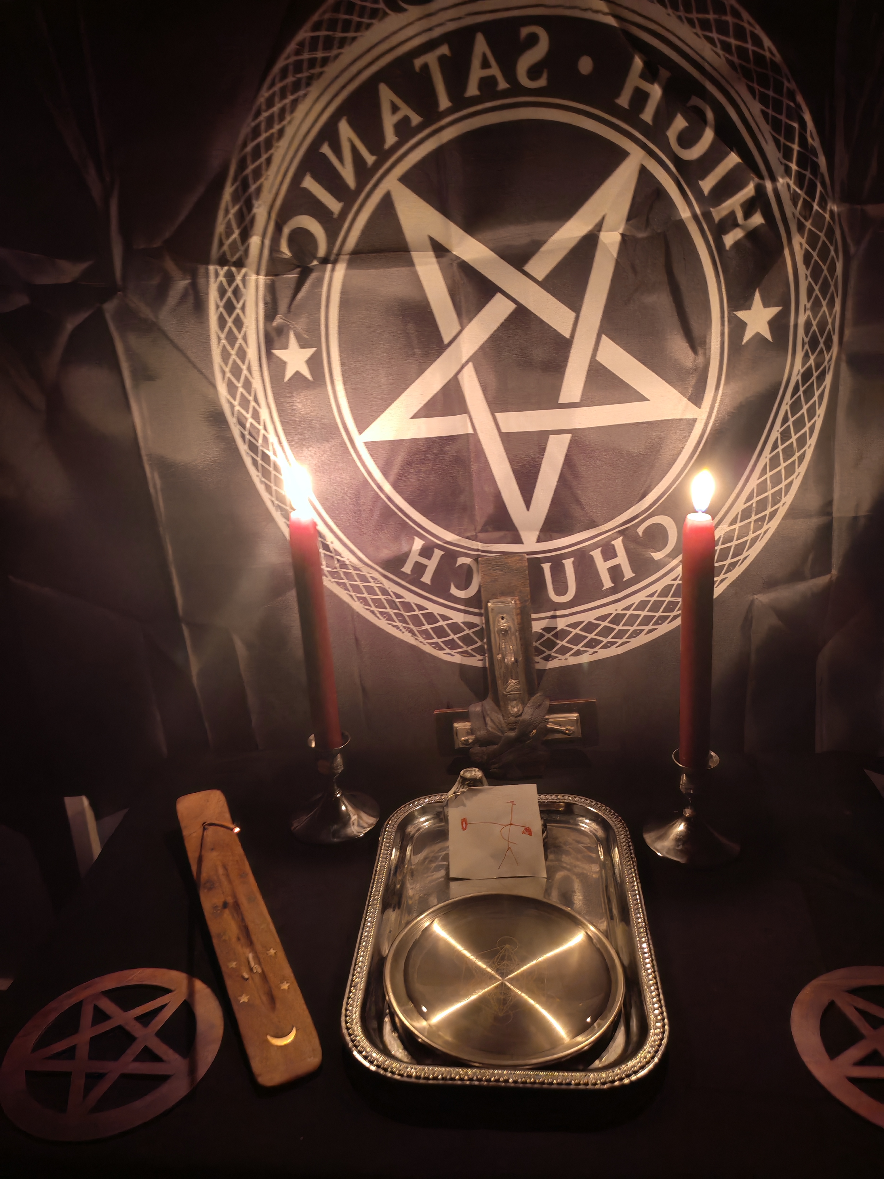 The High Satanic Church is open to interviews, research inquiries, podcasts, and media requests.